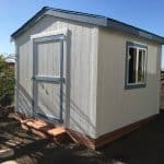 10x10 Storage Shed w/Redwood Skirting
