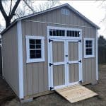 12x12 - tall with transom windows