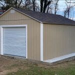 16x20 with rollup door