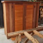 Cedar texture siding