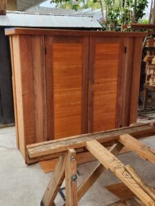 Cedar texture siding