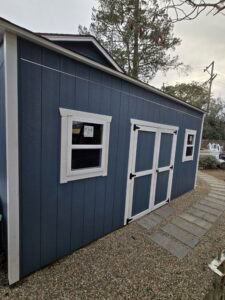 Shed delivery and assembly