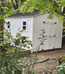 Shed shelves and lofts