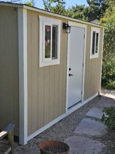 Cedar texture siding