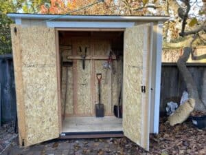 CDX plywood flooring