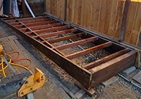 CDX plywood flooring